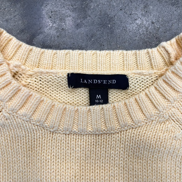 Pastel Yellow Knit Sweater - Picture 3 of 3